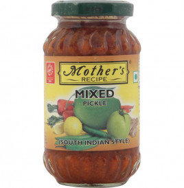 Mother's Recipe Mixed Pickle (South Indian Style)  Glass Jar  300 grams